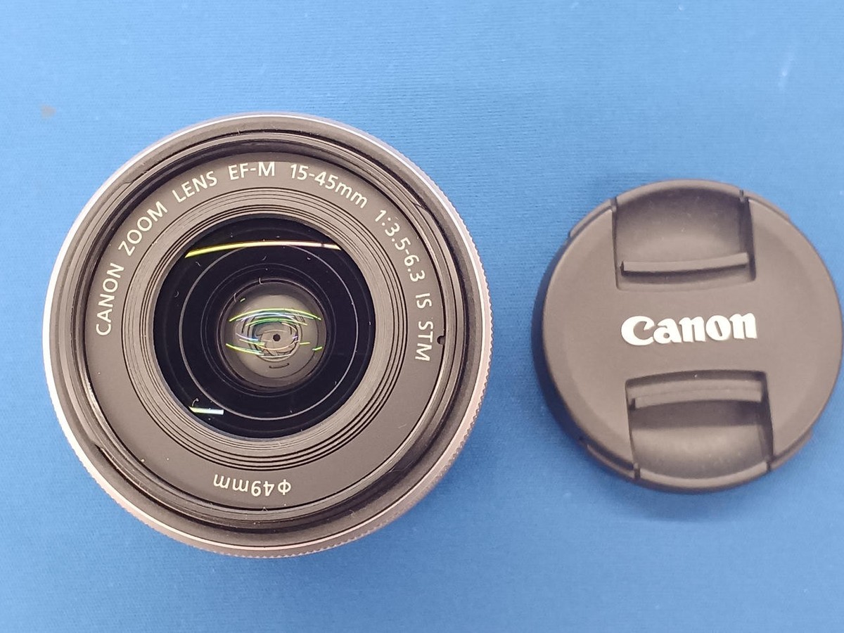 Canon Eos M100 Ef-M15-45 Is Stm Kit MINT Condition from Japan | eBay