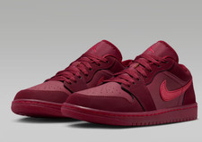 Nike Air Jordan 1 Low IB7012-600 Valentine's Day Red Women's Size