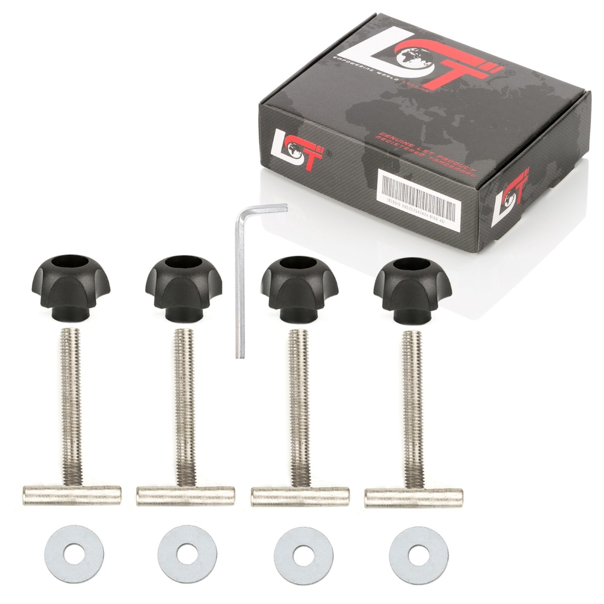 Mounting screws locking rail 60mm Multiflexboard set for MERCEDES Vito W447