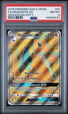 2018 Pokemon Sun & Moon FA/Dragonite GX Dragon Majesty #67 PSA 8 NEW CERT on eBay