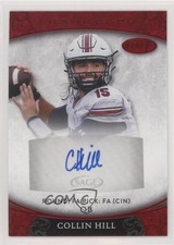 2021 Sage Aspire Red Collin Hill #ASP-51 Auto 2b2