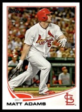 2013 Topps Matt Adams St. Louis Cardinals #213