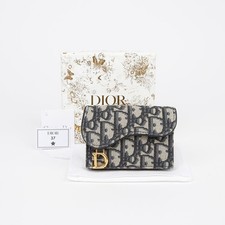 Dior Saddle Flap Card Holder 154156874