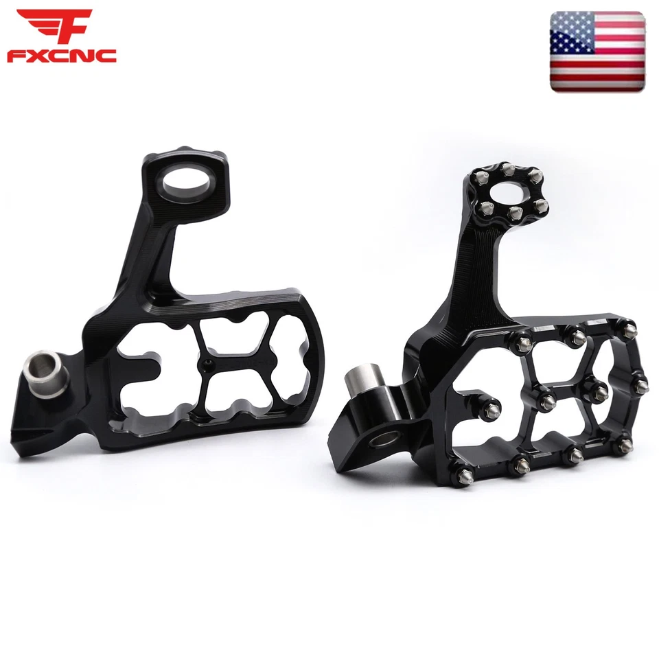 Reposapiés extendidos FXCNC para Yamaha WR250F WR250R WR250X WR426F WR450F Foto 2 de 4