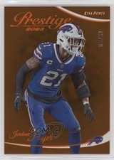 2023 Panini Prestige Xtra Points Orange 13/50 Jordan Poyer #33 3n1