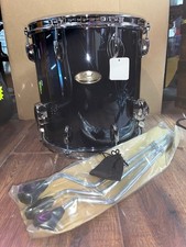 Pearl Session Studio Select Tom da pavimento 14"x14" con super cerchio - nero specchio cromato