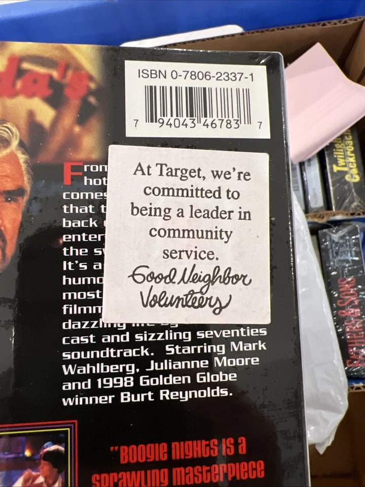 Boogie Nights VHS New - Image 3 of 4