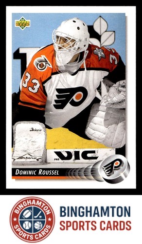 Dominic Roussel 1992-93 Upper Deck Hockey Card #31b Philadelphia Flyers ...