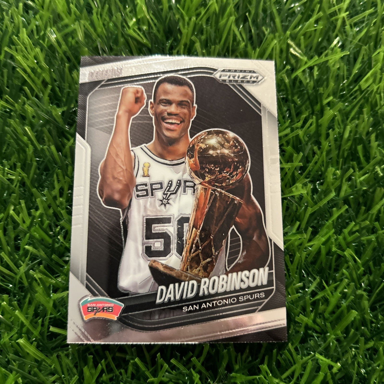 2024-25 Panini Prizm Black - Legends David Robinson #282 B18