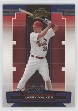 2005 Playoff Absolute Memorabilia Retail Larry Walker #76 HOF 0q1p
