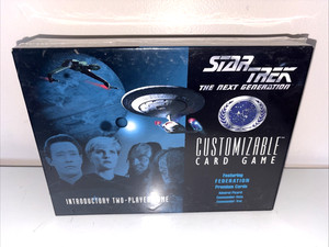 star trek the next generation customizable card game limited edition Star Trek Next Generation Customizable Card Game