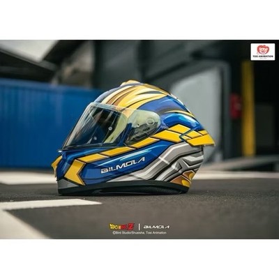 BILMOLA DRAGON BALL Z VEGETA SPECIAL EDITION FULL FACE SINGLE VISOR HELMET
