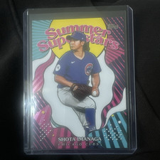 Topps 2025 Series 2 Shota Imanaga Summer Superstars Insert #SS-10 Cubs
