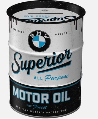 ,NOSTALGIC ART, retro BMW piggy bank - Superior Motor Oil, , CRMB31501