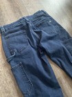 Ridgecut Toughwear Womens Sz 4 Work Jeans Dark Wash Straight Hammer Loop RC11011 — photo 4