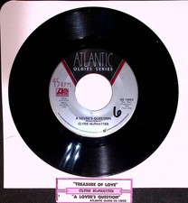 Clyde Mcphatter 45 "A Lover's Question / Treasure Of Love" NM K9