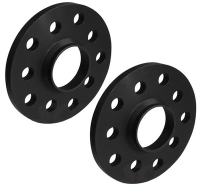 SCC Spurverbreiterung 20mm 2x10mm 5x112 Schwarz eloxiert Spurplatten - Bild 1 von 4