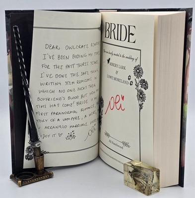 Bride | Ali Hazelwood | First Exclusive OwlCrate | SIGNED | Collector w/ Letter