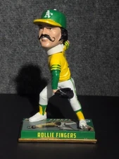 ROLLIE FINGERS Oakland Athletics MLB Bobblehead Limited Edition Handcrafted /360