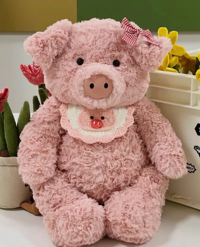 Jellycat HUGE Barnabus Pig Plush Toy CUTE Stuffed Animal Piggy RARE!