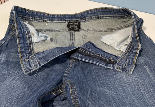 Buffalo David Bitton Jeans 20 Boys Youth Teens Blue Denim Slim Straight Dark - Picture 6 of 10