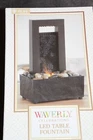 Waverly Celebrations Led Table Fountain Beautifully Lit by LED ...