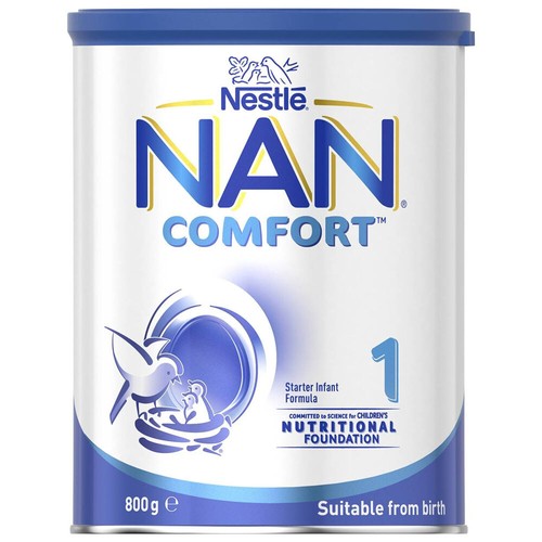 Nestle Nan Comfort Stage 1 Starter Infant Formula 800g Baby Milk Drink Powder - Picture 3 of 12
