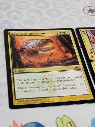 C2675 MAGIC MTG DRAGON'S MAZE ADVENT OF THE WURM READY WILLING LP RARE - Picture 3 of 22