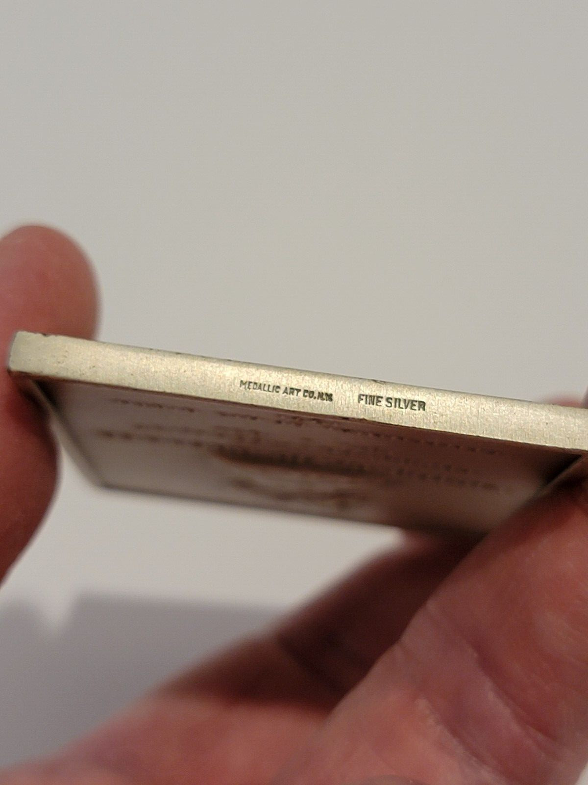 🌟 RARE  Victor David Brenner / Abraham Lincoln .999 Silver Plaque Medal