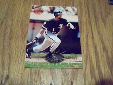 LANCE JOHNSON  VIRTUAL REALITY TOPPS STADIUM CLUB 1995  BASEBALL CARD # 90