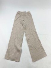 Abercrombie  Fitch Pants Womens Small Beige Trouser Soft Wide Leg Elastic Waist