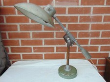 Vintage French 1940s/50s Factory Industrial Workshop Desk Lamp Ferdinand Solere