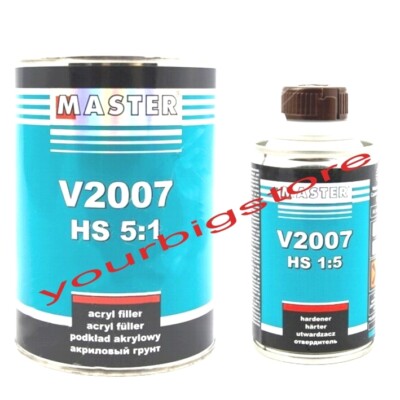 Grundierung 6L HS Füller V2007 4:1 Weiß 2K Acryl Troton Primer Filler Härter