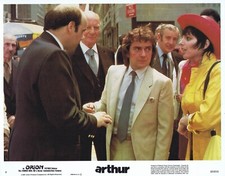 ARTHUR Original Lobby Card 6 Dudley Moore Liza Minnelli John Gielgud