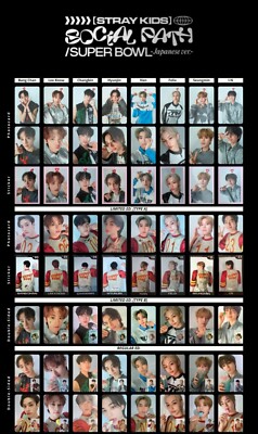Stray Kids - Stray Kids EP SOCIAL PATH FC限定 ユニットトレカ Stray Kids Social Path JAPAN 1st EP Official ALBUM Photo