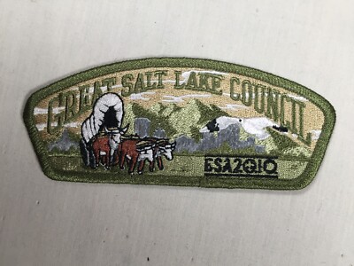 Great Salt Lake Council 2010 100 years of scouting BSA CSP Patch