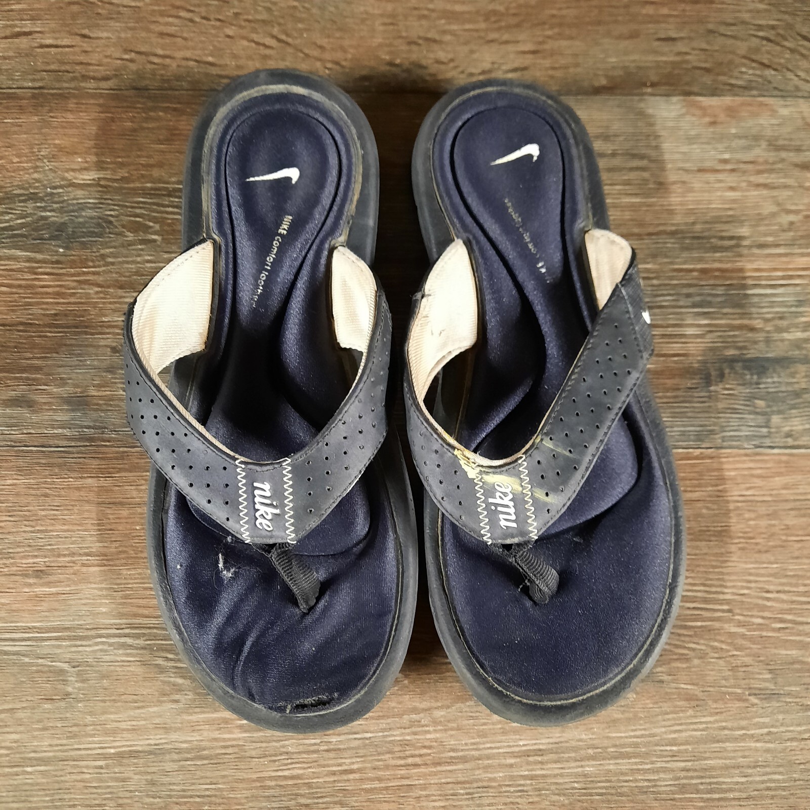 Nike Women's Comfort Footbed Thong Flip Flops Sandals… Gem