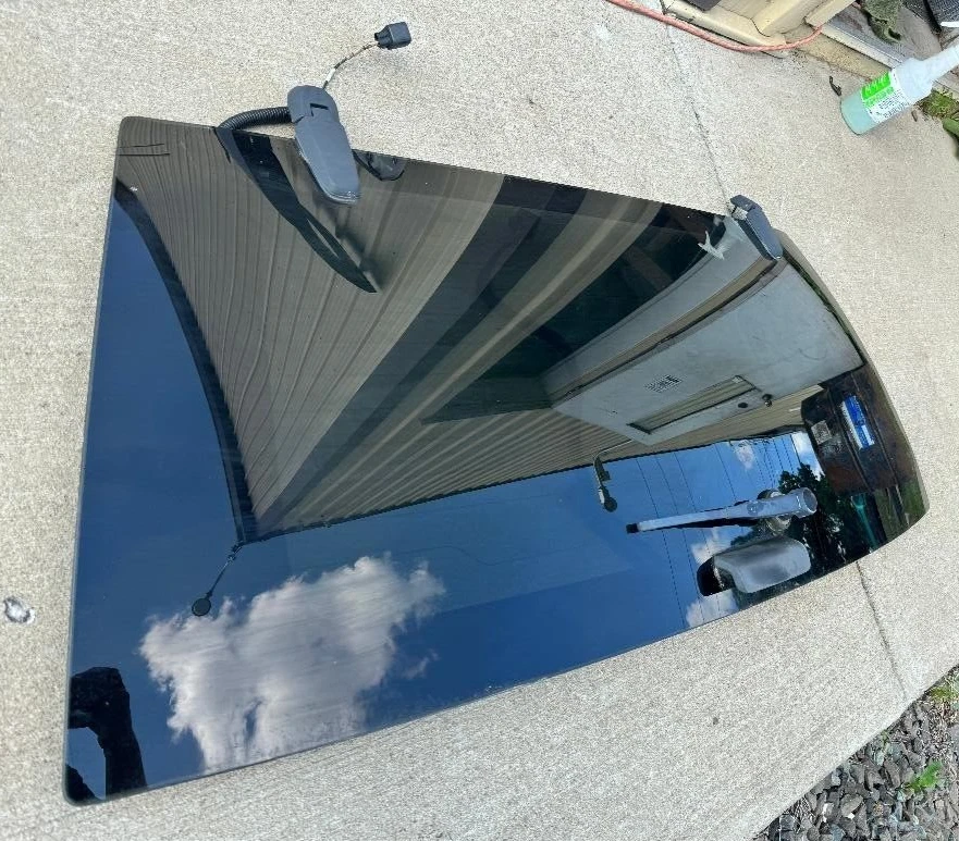 Mercury Mountaineer 2008 puerta levadiza trasera vidrio genuino fabricante original usado Ford pieza Foto 4 de 4