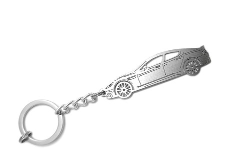 Car Keychain Fit Aston Martin Rapide Stainless Steel Custom Gift Key Ring SV - Foto 5 di 6