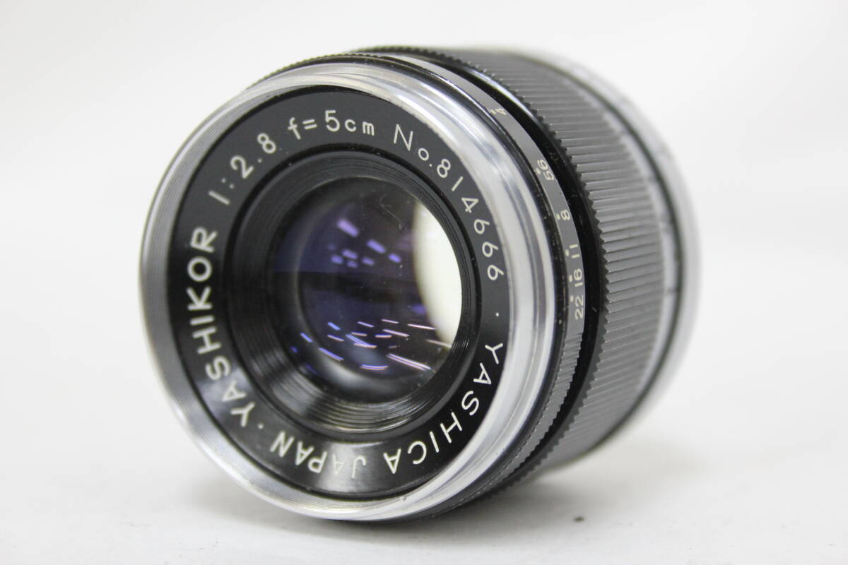 ヤシカ Yashikor 5cm 50mm F/2.8 ライカ Lマウントレンズ YASHICA YASHIKOR 5cm f2.8 ヤシカ ヤシコール 50mm Lマウント