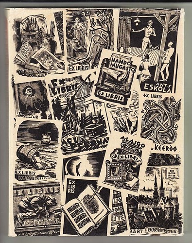 1944 ESTONIA Arcadio LAIGO "Endel Roots" Original EX-LIBRIS Vintage BOOKPLATE - Picture 3 of 10