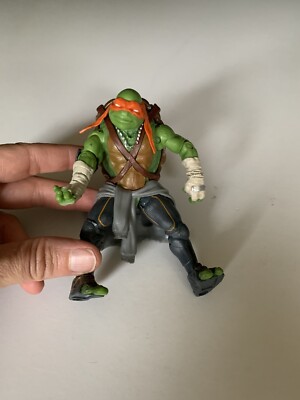 Playmates 2014 MICHELANGELO TMNT OB4220 Teenage Mutant Ninja Turtle Figurine T