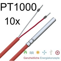 10 StüCk PT1000 / Pt 1000 2,0 M TemperaturfüHler Temperatursensor Vorteilspaket