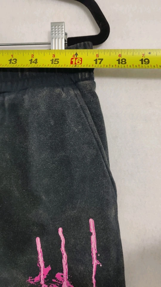 Friday The 13th Mens' Movie Film Jason Mask Horror Fabric Shorts Size M Medium - Image 4 of 4