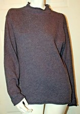 The Territory Ahead Blue Lambs wool Blend Sweater Sz S