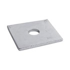 Timco - Square Plate Washers - Hot Dipped Galvanised (M10x50x50x3 - 100 Pcs)