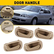 For 98-02 Toyota Corolla /Chevrolet Prizm Interior Door Handle Front & Rear 4Pcs
