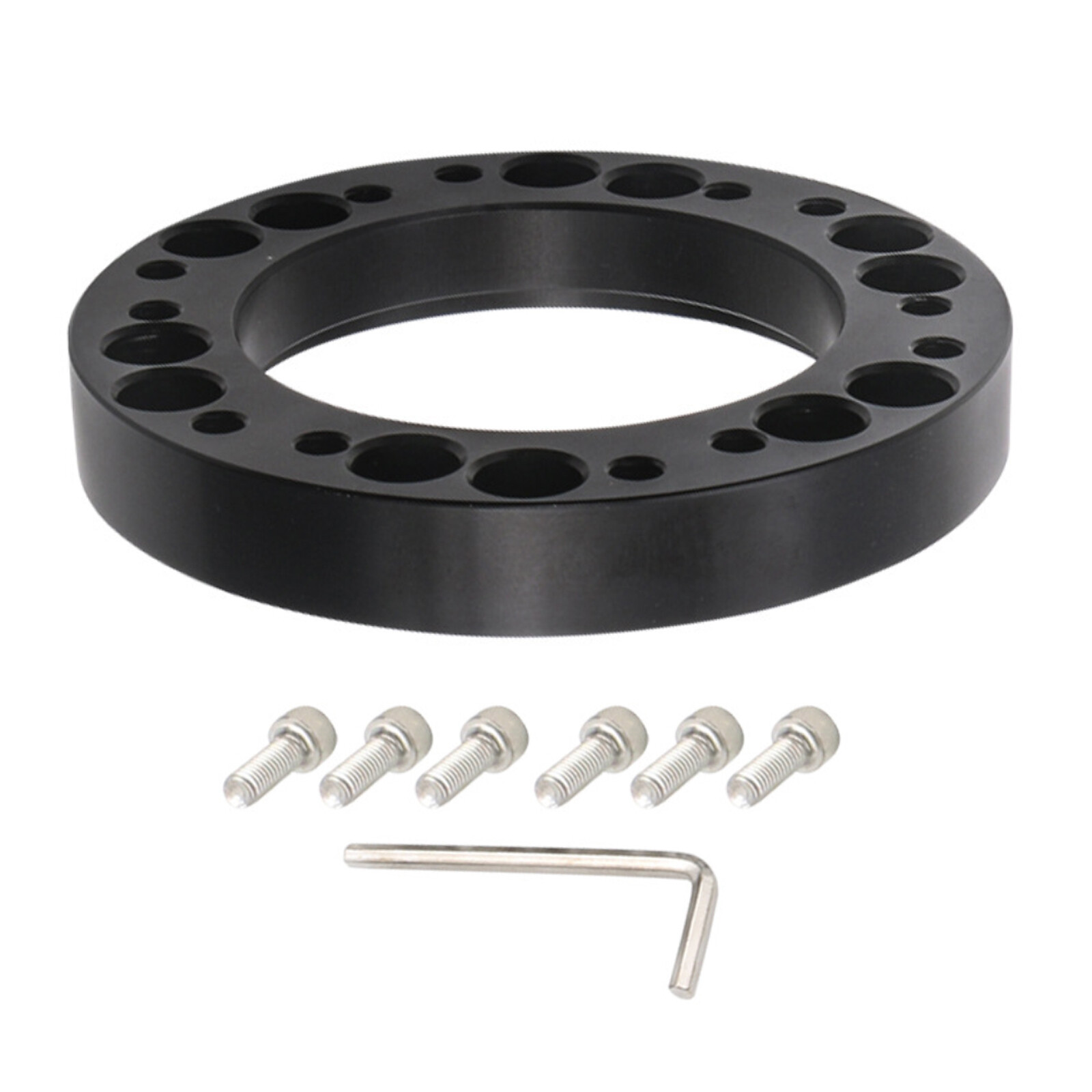 Aluminum Steering Wheel Hub PCD Adapter Spacer For Momo Nardi OMP Sparco