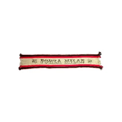 Écharpe De Supporter De Football AC MAILAND MILAN Forza 3 Bleu - Photo 1/2