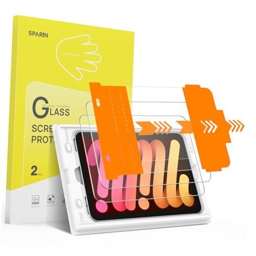 2024 iPad Mini 7 & Mini 6 8.3-inch Tempered Glass Screen Protector (A17 Pro Compatible)-image